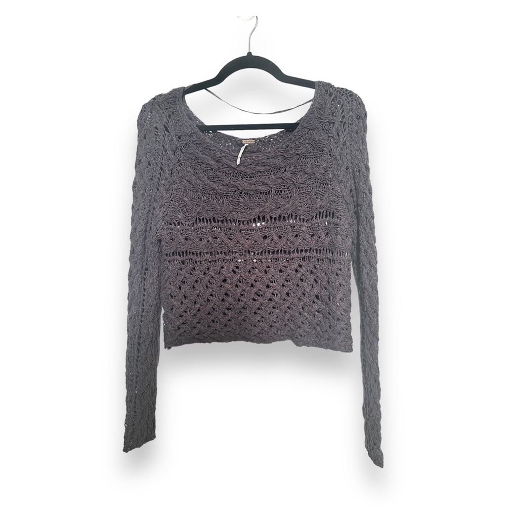 Free People Gray Sweater XS